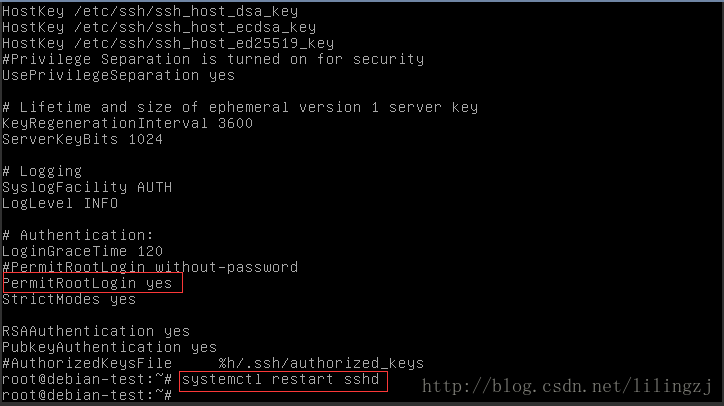 修改/etc/ssh/sshd_config配置