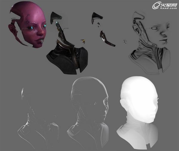 MAYA制作科幻动画角色教程 武林网 MAYA角色教程