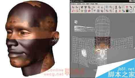 Maya UV和UV编辑之多边形UV编辑的原则 武林网 MAYA建模教程