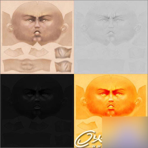 Maya制作网游《九界》里的战士角色教程 武林网 MAYA角色动画教程