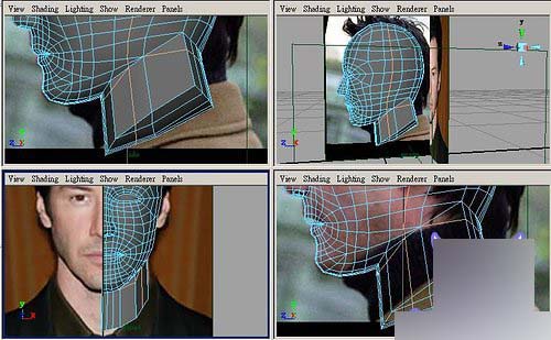 Maya教程：人物头部polygon建模练习 武林网 MAYA建模教程