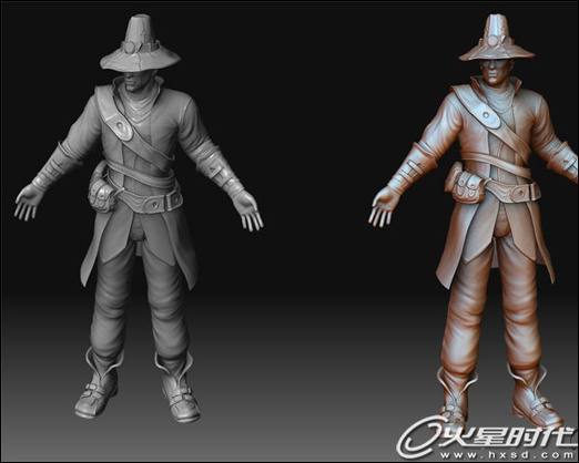 MAYA结合Zbrush制作战争英雄教程 武林网 MAYA角色动画教程