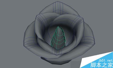 maya7.0玫瑰花建模教程 武林网 MAYA材质灯光