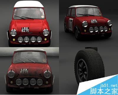 maya制作汽车材质 武林网 MAYA材质灯光