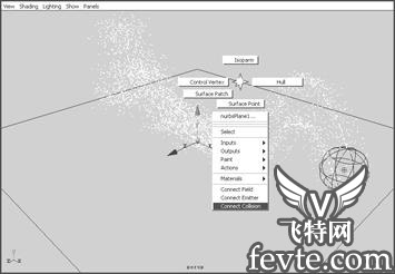 Maya 7.0 粒子系统-粒子的碰撞 武林网 MAYA角色动画教程