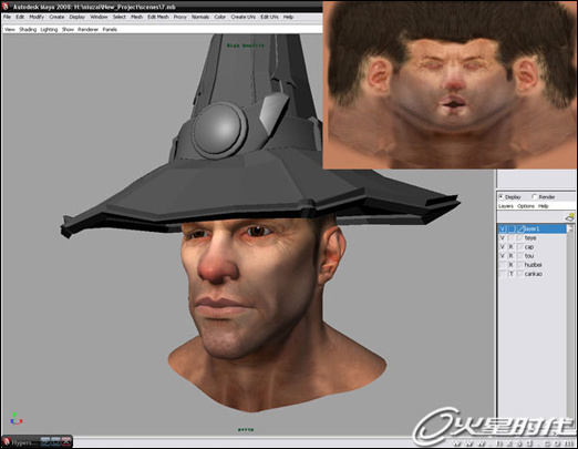 MAYA结合Zbrush制作战争英雄教程 武林网 MAYA角色动画教程