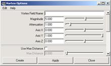 Maya 7.0 粒子系统-力场 武林网 MAYA角色动画教程