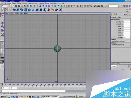 用MAYA快速制作眼球的方法 武林网 MAYA材质灯光
