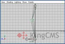 Maya 7.0 骨骼动画-骨骼动力学 武林网 MAYA角色动画教程