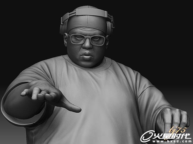 MAYA打造超酷摇滚DJ 武林网 MAYA角色动画教程
