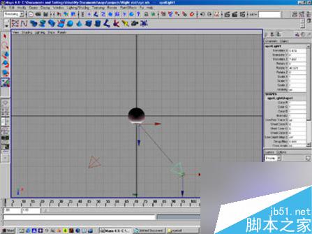 用MAYA快速制作眼球的方法 武林网 MAYA材质灯光
