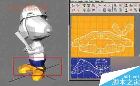 Maya UV和UV编辑之多边形UV编辑的原则 武林网 MAYA建模教程