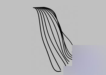 Maya 制作飘逸的秀发 武林网 MAYA角色动画教程