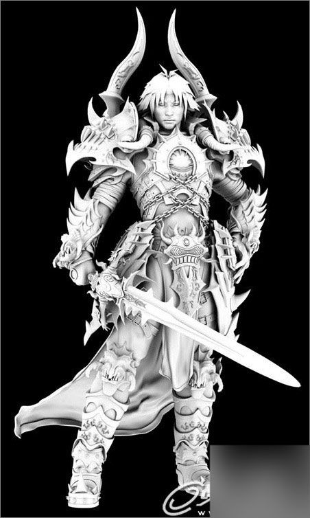 Maya制作网游《九界》里的战士角色教程 武林网 MAYA角色动画教程