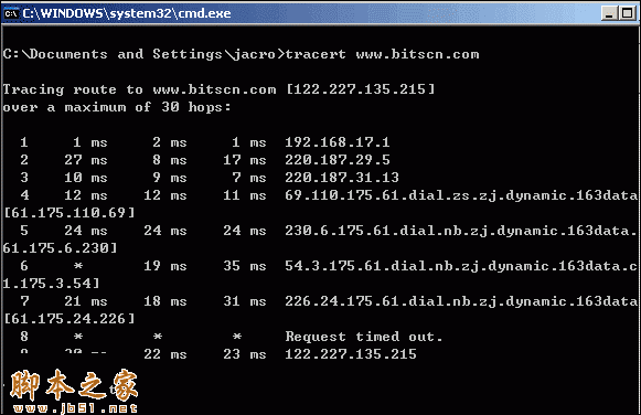 tracert