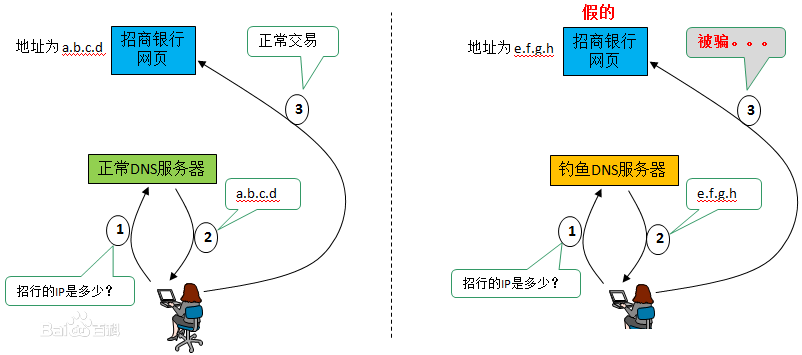 DNS接触示意图