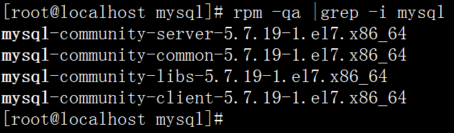 Centos系统中彻底删除Mysql数据库步骤