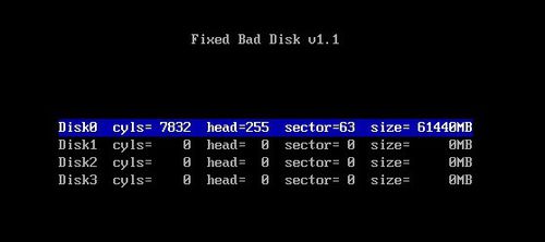 u深度u盘启动盘FBDISK坏盘分区器使用教程