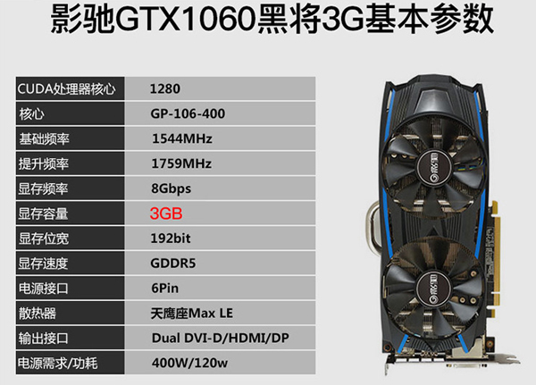 5000元六代酷睿i5-6500配GTX1060电脑配置单 中高档游戏装机方案