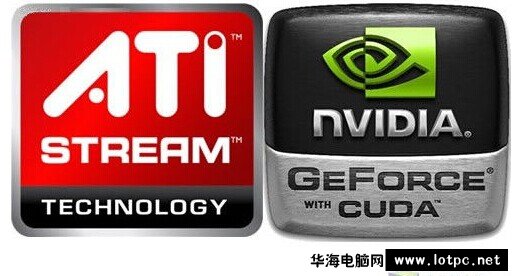 ATI和NVIDIA标志图片