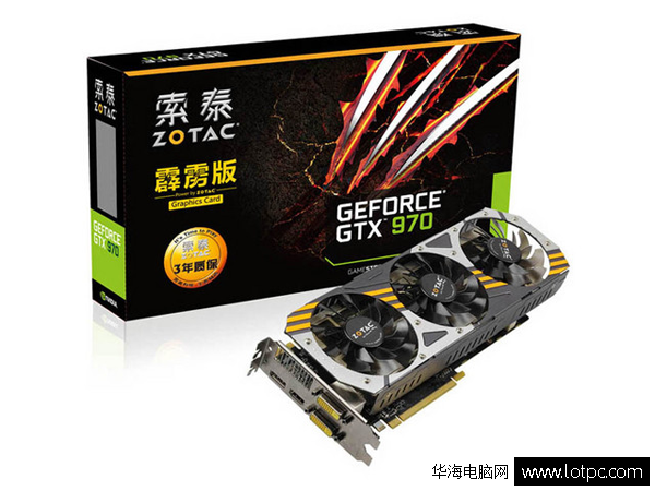 索泰GTX970-4GD5霹雳版