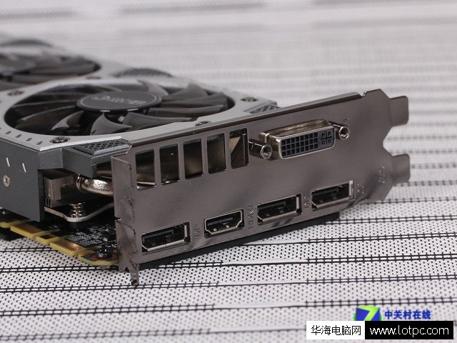 影驰GTX980骨灰黑将显卡接口