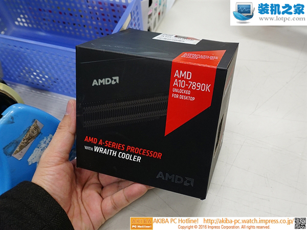 AMD A10-7890K处理器已在日本开卖！