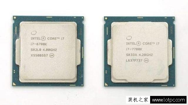 组装电脑选购CPU指南：选i7-6700K还是i7-7700K呢？