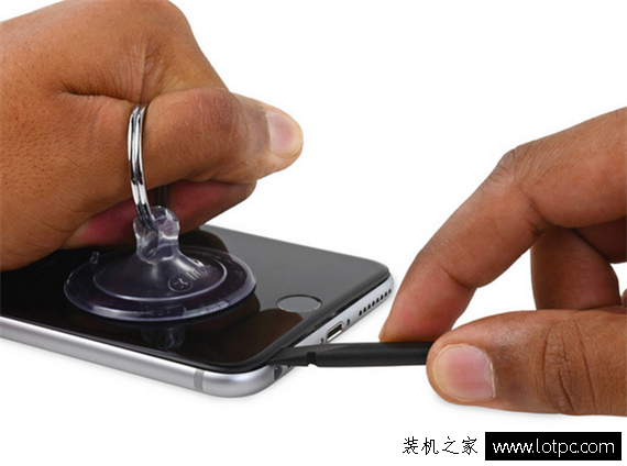 苹果iPhone 6s Plus手机更换Home键组件图解教程