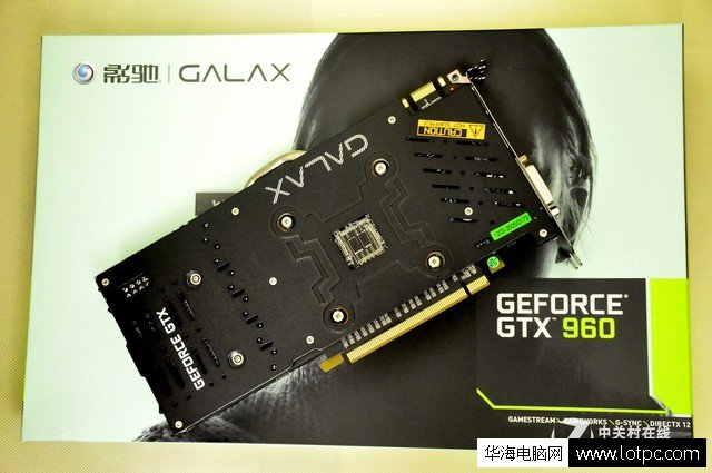 影驰GTX960黑将金属背板