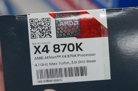 AMD速龙X4 870K四核