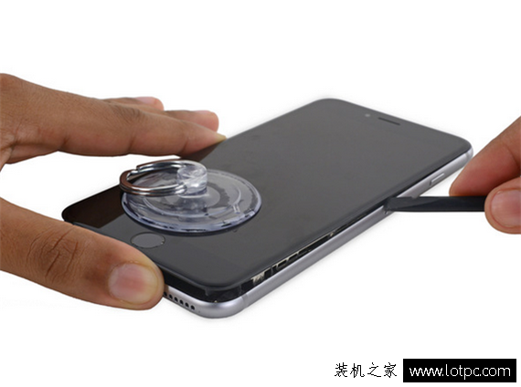 苹果iPhone 6s Plus手机更换Home键组件图解教程