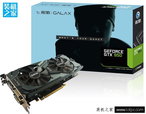 影驰gtx950 黑将显卡