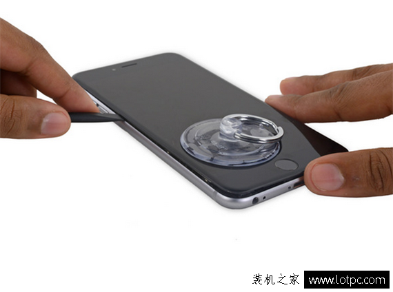 苹果iPhone 6s Plus手机更换Home键组件图解教程