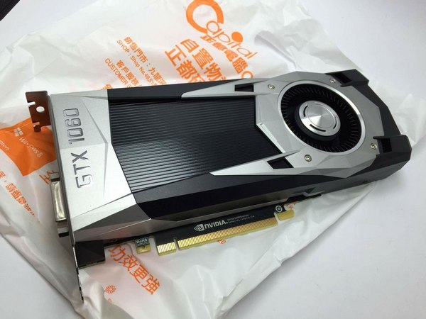 NVIDIA GeForce GTX 1060显卡实物曝光 期待国内发售