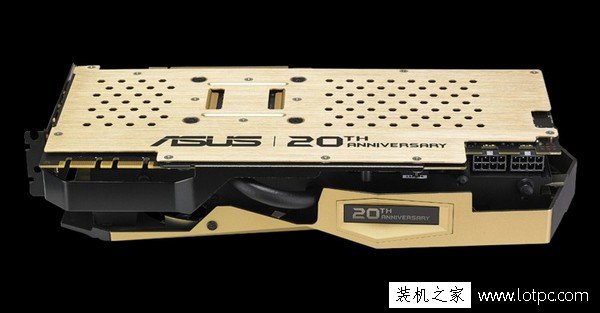 华硕GTX980Ti 20周年黄金版背面