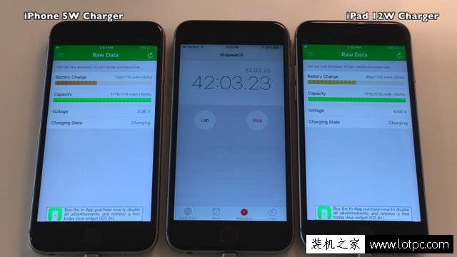 使用iPad充电器给iPhone充电能快多少？两款充电器是否能够通用？