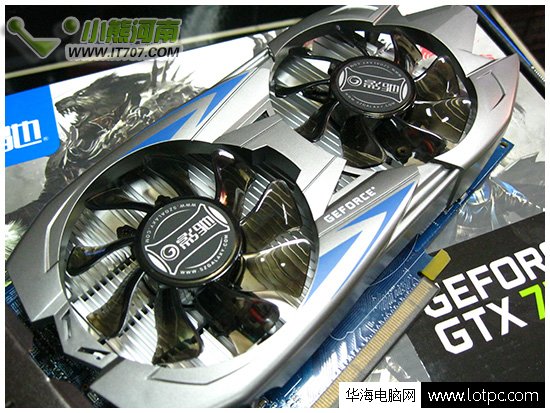 影驰GTX750黑将显卡风扇