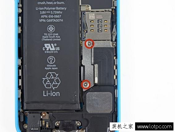 苹果iphone5c怎么拆机 苹果iphone5c拆机图解教程