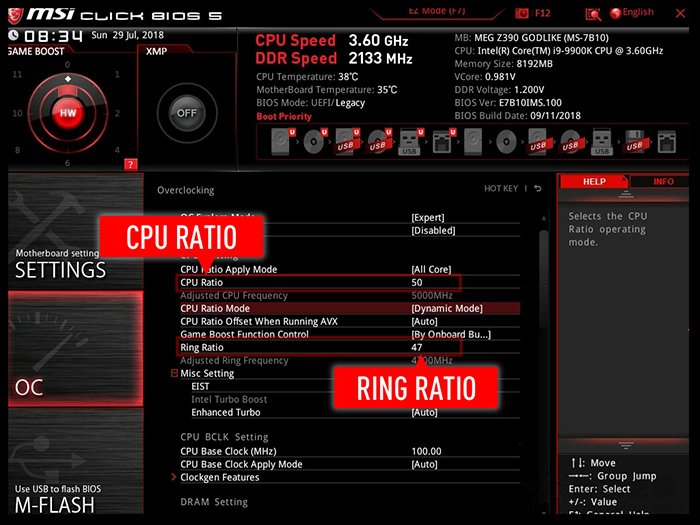 微星Z390主板：intel九代i5-9600K、i7-9700K、i9-9900K超频教程