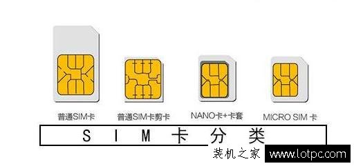 手机sim卡有几种常见规格？标准卡、Micro SIM卡、Nano SIM卡的尺寸