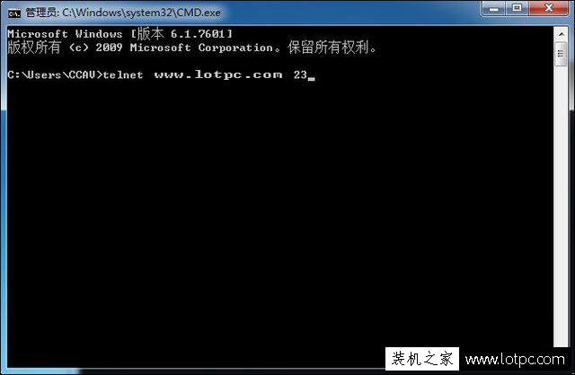 Windows7系统中怎么Ping端口？利用telnet命令Ping 端口的方法