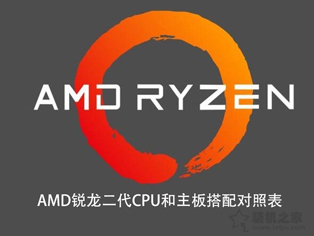 主板和CPU怎么搭配？AMD锐龙二代CPU和主板搭配对照表