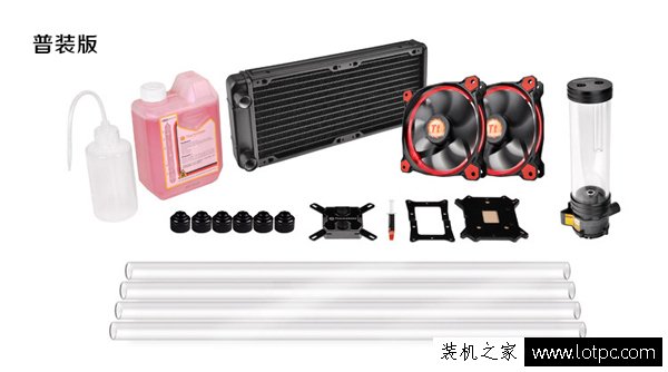i7-6700K配GTX1070高端水冷电脑配置清单（Tt冰核240硬管水冷套装）