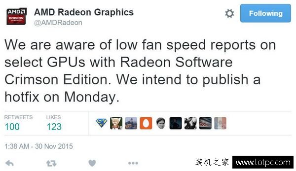 安装Radeon Sofware深红版驱动后 显卡风扇紊乱