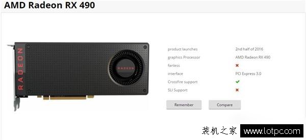 AMD RX490显卡跑分被泄露：略胜GTX1070