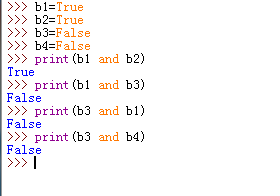 Python中逻辑与运算符