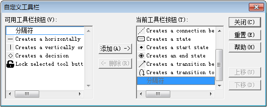 定制状态图的工具箱