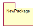 UML包的表示图形