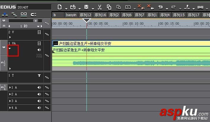 Edius,单声道,双声道